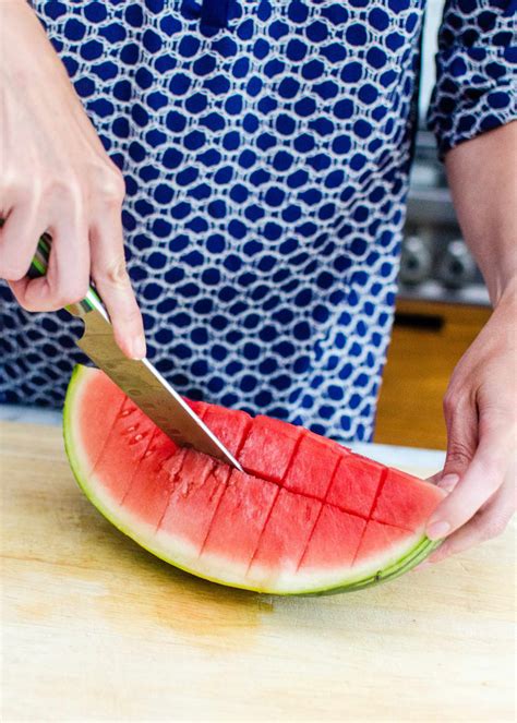 How To Cut Up A Watermelon Step By Step Tutorial The Kitchn