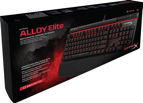 Клавиатура HyperX Alloy Elite MX Red (HX-KB2RD1-RU/R1) купить | Elmir ...