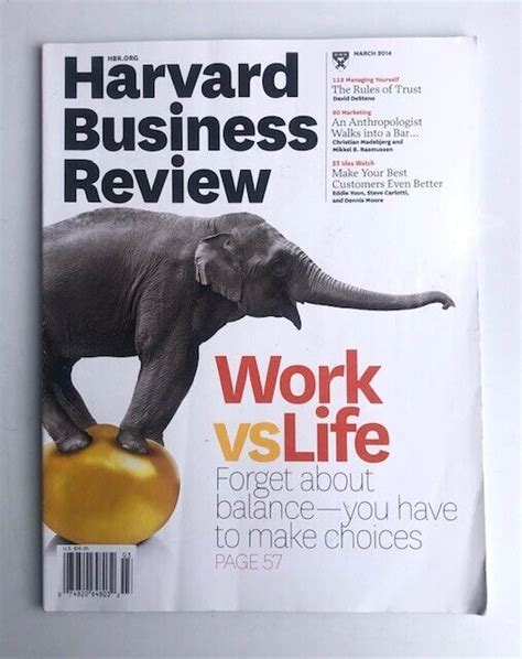 Harvard Business Review Magazine March 2014 Back Issue Ebay