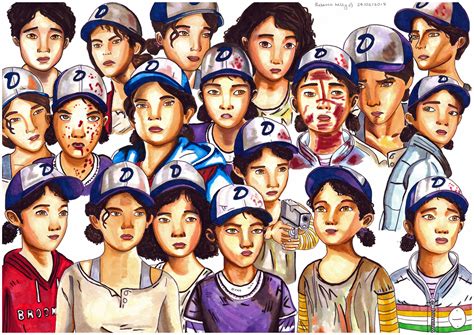 Clementine The Walking Dead Drawing By Becksbeck On Deviantart
