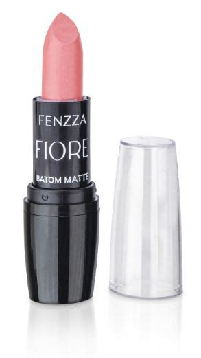 BATOM MATTE FIORE FENZZA MAKE UP COR NUDE ROSADO Loja Fenzza Make Up