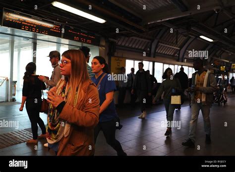 Clapham Junction Train Station London Stock Photo Alamy