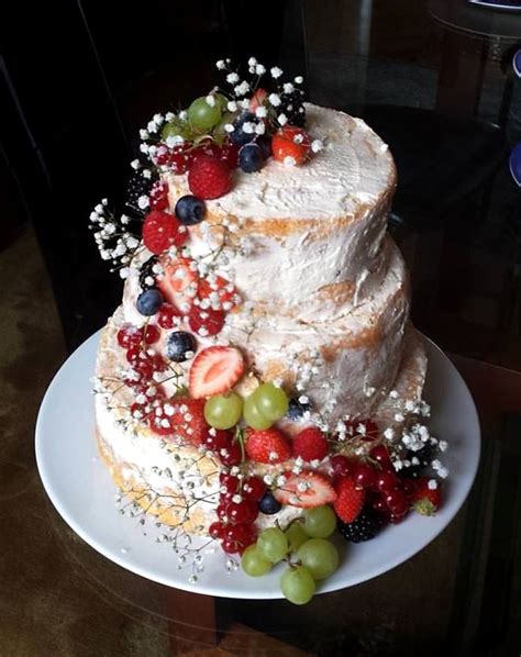 Gâteau de mariage Naked cake La tendresse en cuisine