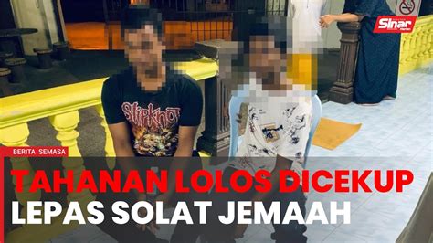 Dua Lelaki Rohingya Lolos Depot Tahanan Dicekup Selepas Solat Subuh