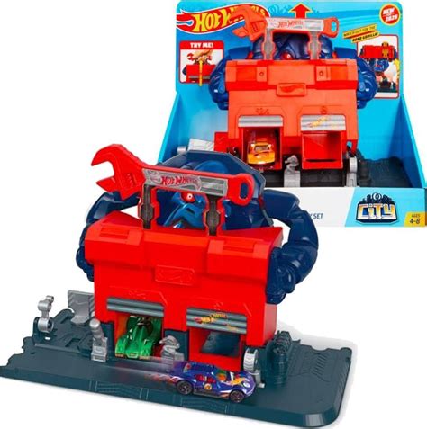 Hot Wheels Hot Wheels Pułapka Goryla Zestaw HDR30 HDR29 MATTEL Morele net