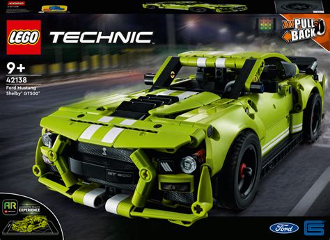Конструктор LEGO Technic Ford Mustang Shelby GT500 544 детали (42138 ...