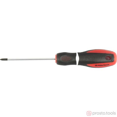 Prosto.Tools. Отвертка крестовая 75мм PH0 3-х комп. рукоятка (MATRIX)