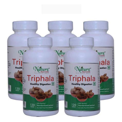 Buy Naturz Ayurveda Triphala Mg Tablets Pack Of Natural