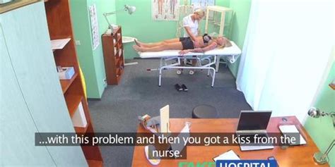 FakeHospital Claustrophobic Sexy Russian Blonde Seems To Love Gorgeous Nurses Tight Confined