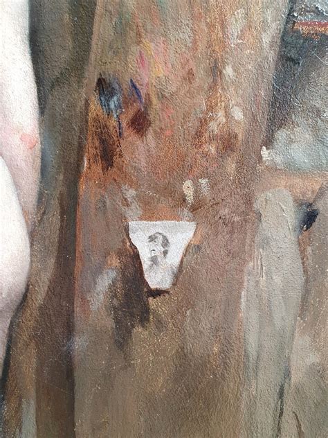 Proantic Naked Woman In An Artist S Studio Oil On Canvas Late 19th Ce