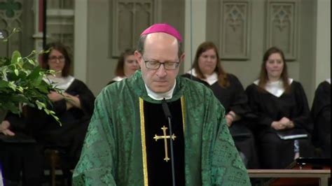 Wedding Anniversary Mass 2017 Bishop David J Walkowiak Homily Youtube