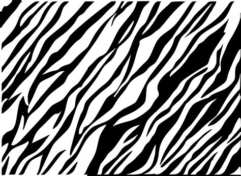 Black And White Zebra Print Background Clip Art at Clker.com - vector