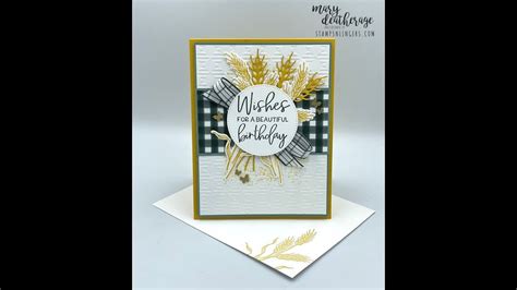 Stampin Up Framed Florets Sneak Peek Gathered Wheat Shorts