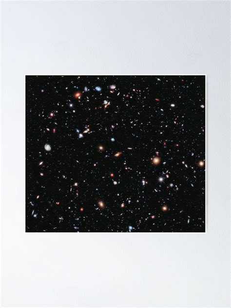 Hubble Extreme Deep Field Poster For Sale By Jimmywatt Redbubble