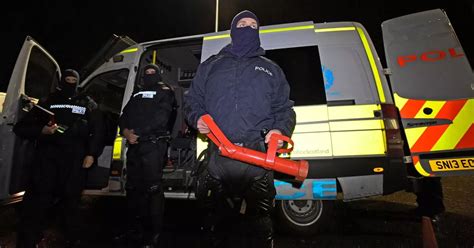 Cops Raid Scots Properties During Massive Sting On International Sex Trafficking Gang As