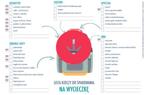 Co Spakowa Dziecku Na Szkoln Wycieczk Wydrukuj List Librus