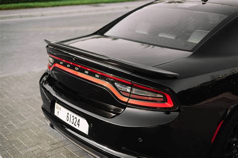 Rent Dodge Charger Black In Dubai Sportscars Octane Car Rental Dubai