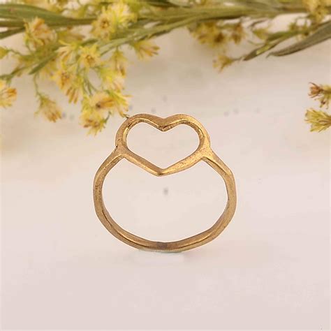 Heart Shaped Brass Knuckles