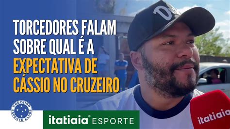 Torcida Do Cruzeiro Faz Festa Para Receber C Ssio E Fica Empolgada