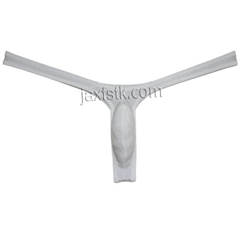 Men Underwear Sex Ice Silk Bikini Thong Posing Jockstrap Hipster Micro G String MU