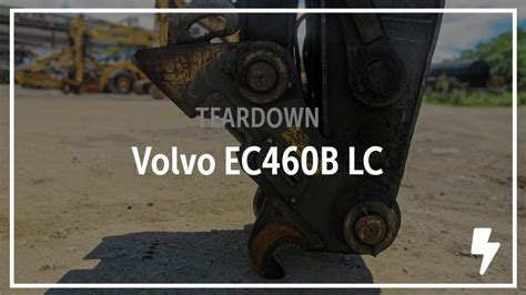 Volvo Ec460b Lc Excavator Salvaged See The Parts