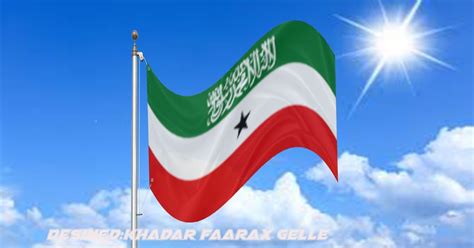 calanka somaliland  desing  khadar faarax geelle