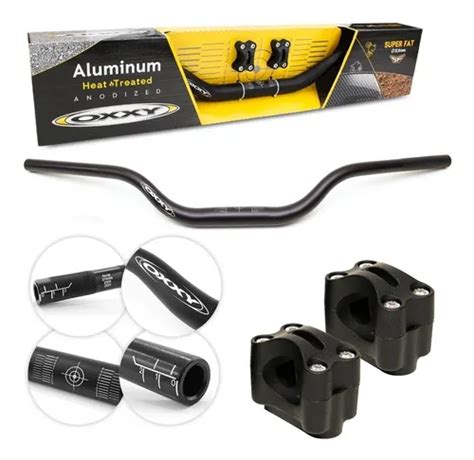 Guidao Oxxy Cb Hornet Xj Fz Twister Naked Guidon Preto Parcelamento Sem Juros