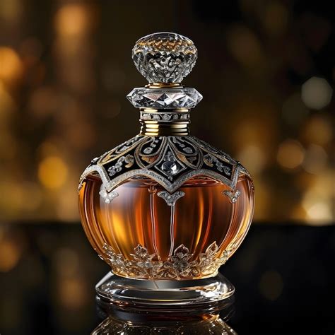 Premium Photo | Luxury Redefined The Allure of Perfume Name Bottle Design