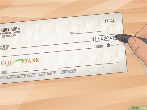 How To Write 1000 On A Check