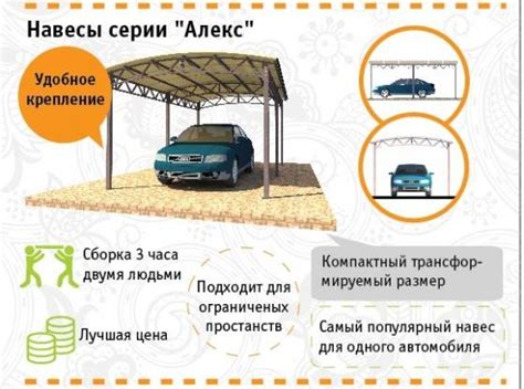 Навес из поликарбоната для дачи для машины сборный на болтах купить в ...