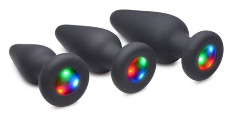 Analplug Mit Led Silikon Plugs Analplugs Sex Toys Fetisch Sm Bedarf Mac S Mystic Store
