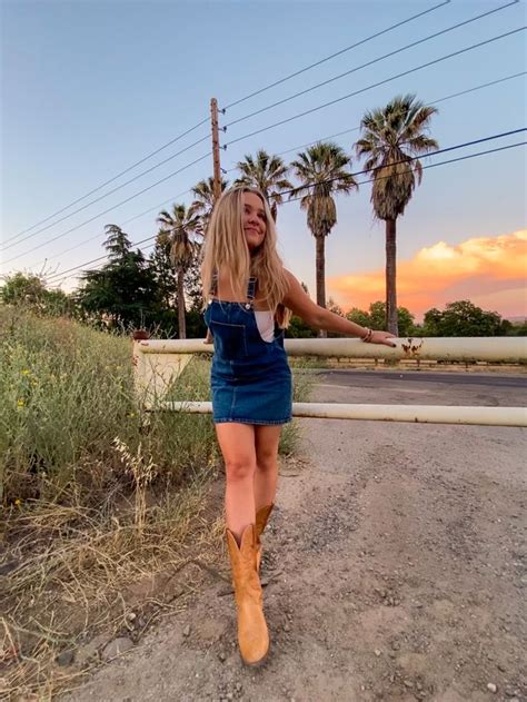 Country Fit Fashion Style Taking Pictures