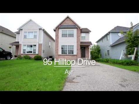 Ayr Real Estate Video Hilltop Drive David Kivell Youtube