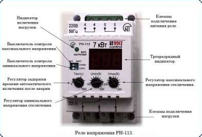 Подключение реле напряжения в сетях 220В и 380В - ElectrikTop.ru