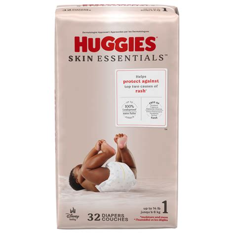 Save On Huggies Skin Essentials Size 1 Baby Diapers 8 14 Lb Order