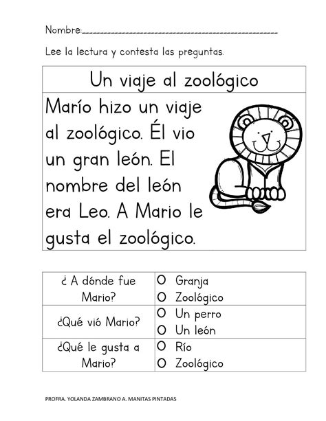 60 Actividades De Comprensión Lectora Para Peques Orientacion Andujar