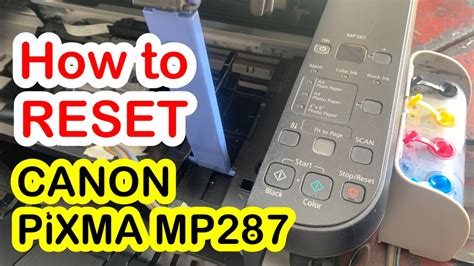 How To Reset Canon Pixma Mp B Error Youtube