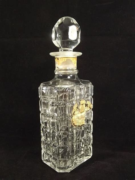 Antique Perfume Bottle Johann Maria Farina Decanter Echt Kolnisch