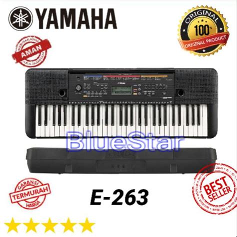 Jual Keyboard Yamaha Psr E 263 Original Shopee Indonesia