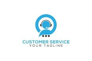 customer care logo design graphic  billahmasum creative fabrica