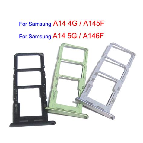 SIM Card Tray Holder Replacement For Samsung Galaxy A14 4G 5G A145F