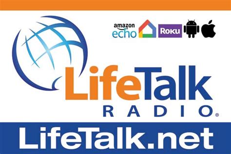 Lifetalk Radio Window Cling