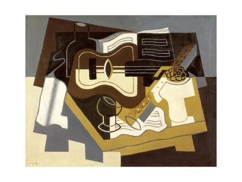 Guitar And Clarinet 1920 Giclee Print Juan Gris Art