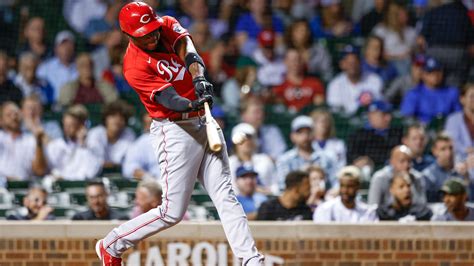 Reds Beat Cubs Aristides Aquino Homers Twice Mike Minor Double Play