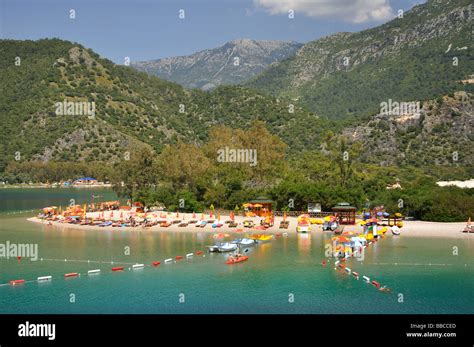 Blue Lagoon Beach Oludeniz Mugla Province Turkey Stock Photo Alamy