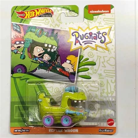 Hot Wheels Premium Reptar Wagon Rugrats Nickelodeon 2020 en venta en Tuxtla Gutiérrez Chiapas