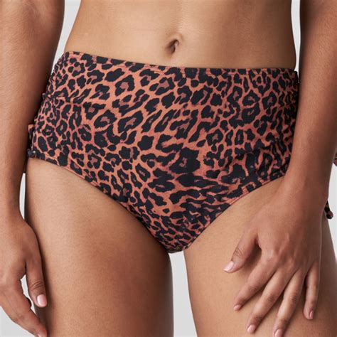 Primadonna Swim Holiday Hohe Verstellbare Bikini Hose Sunny Chocolate