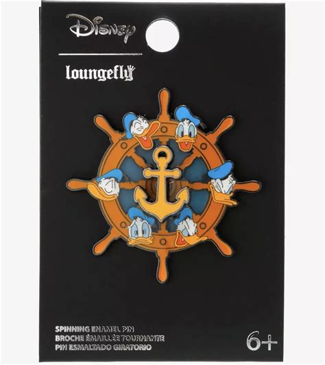 Donald Duck Mood Wheel Spinner Disney Pin At Hot Topic Disney Pins Blog