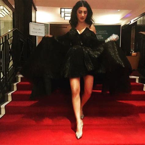 Actress Shruti Hassan At Cannes Hot Photos