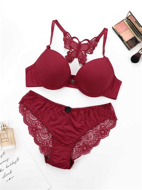 Hot Sexy Women S BRA Set Underwire Quick Dry Lace